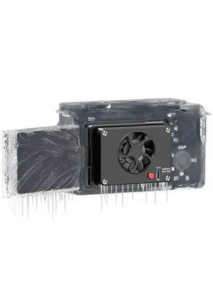 Camera Cooling Fan, Camera External Cooling System with Fan, 2 Speed Camera External Cooler with Multiple Mounting Buckles, Silent Cooling, for A7M4 ZVE1 A6700 A7C2 A7S3