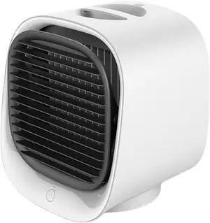Desk Fan, Air Conditioner Fans, Mini Cooling Fan With Nano Mist, Usb, Travel Fan for Home Office Desk Dorm(White)