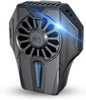 Mobile Phone Radiator ABS Phone Cooling Fan Case Cold Wind Handle Fan for Phone Cooler Water Cooled Radiator Accessories