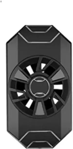 Mobile Phone Air-Cooled Cooling Fan Radiator Compatible for iOS Android Universal Back-Clip Type.C Game Cooler Game Accessories