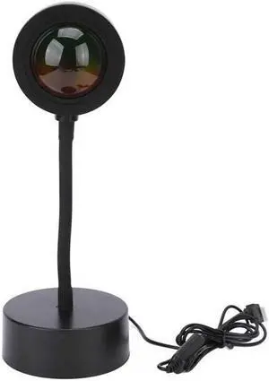 Sunset Lamp Night Light Sunset Projector ABS USB Power Supply LED Chip for Girls for Photography
