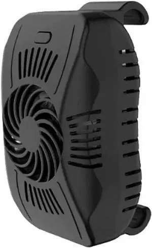 Phone Cooler, Portable Active Cooling Fan Cell Phone Radiator Semiconductor Heatsink for Watching Vedio and Playing Games(White)