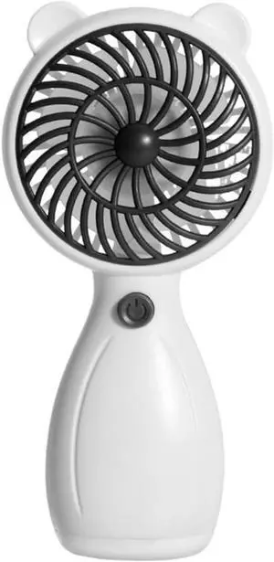 Portable Small Fan, Lightweight And Easy To Store(White)