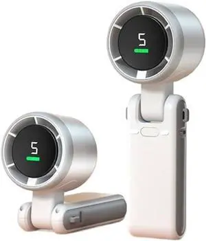 Portable Small Fan Easy To Store(Pearlwhite)