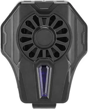 Phone Cooling Fan For Android iOS Game Radiator Portable - Black