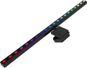 Monitor Light Bar for 24-27 Inch, with 7color RGB Stepless Dimming 3Color Temperatures Touch Control USB Powered Screenbar for Office/Game