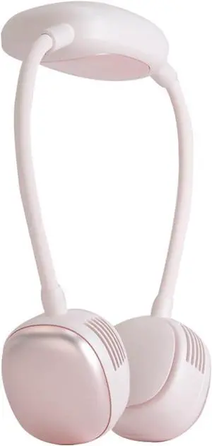 Neck Band Fan, USB Portable Hanging Neck Fan Silent Neck Fans 4800mAh 48H Ultra Long Battery Life,Neckband Leafless Fan for Outdoor, Sports, Office,Pink (Pink) Neck Band Fan, USB Portable Hanging Neck Fan Silent Neck Fans 4800mAh 48H Ultra Long Battery Life,Neckband Leafless Fan for Outdoor, Sports, Office,Pink (Pink)