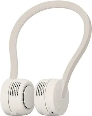 Neck Fan, Mini USB Fan,Rechargeable Personal Neckband Fan,3 Speed USB Fan with 360° Adjustable Head for Hiking,Outdoor Sports,Travel,Home,Office,A (C)
