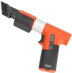 Violent Mini Turbo Fan Jet Dry 120000rpm USB C Charging Portable Brushless Motor for Balloons and Inflators 3 Adjustable Speeds (Orange)