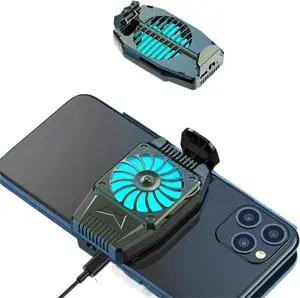 Universal Mini Mobile Phone Cooling Fan Radiator Turbo Hurricane Game Cooler Cell Phone Cool Heat Sink