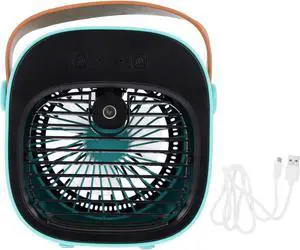 Operitacx Desk Fan Compact Air Circulator Fan Misting Function for Home Office Dormitory