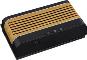 IMIKEYA 1PC Solar Powered Car Exhaust Fan with Charging Ventilation Compact for Vehicle Use Efficient Hot Air Removal and Fresh Air Circulation Black