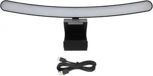 Monitor Light Bar with Remote, Fit for Curved Monitor Base, Three Color Temperature Adjustment, Dimmable Screen Light Bar for Work Office Gaming Desk Lamps