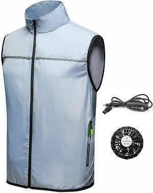 Cooling Vest Air Conditioned Cooling Fan Vest for Constrution Fishing Sport Cooling Jacket