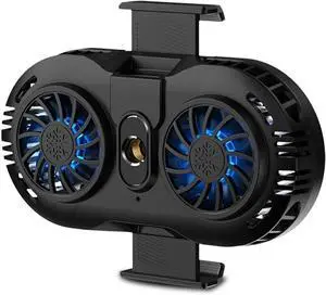 zhanghong Semi-Conductor Phone Cooler, Cellphone Radiator with Dual Cooling Chip, Cooling Case for iOS/Android Phones, Fit for Mobile Gaming, Video Streaming
