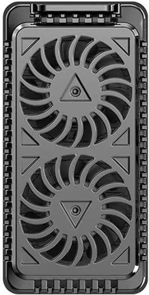 Mobile Phone Cooler Handheld Radiator Support Most Mobile Phones Cooling Fan Holder Heatsink Stand for Gaming