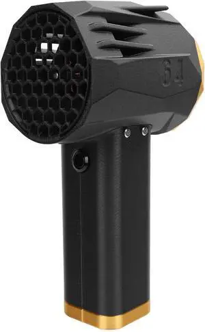 Portable Turbo Fan, 64mm Duct Brushless Motor Dry Blower Electric Air Duster 240km / h 1400g Thrust 20W Fast Charging for Cleaning Car Keyboard PC Home