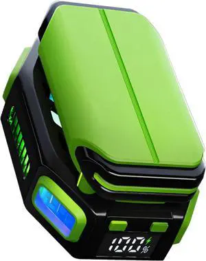 Phone Cooler With Rgb Led, 7-Blade Fan, Magnetic Attachment, 5000Rpm, 5V, 3A, Type-C