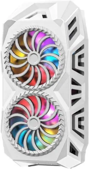 Universal Mobile Phone Cooling Heat Sink Cooling Fan with RGB Backlight Mobile Phone Radiator(OneColor)