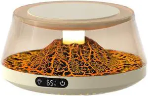 Quick Heating Coffee Cup Heater 4 Speed Temperature Setting Heater (White 02)
