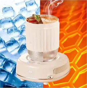 MNZZ Rechargeable Self Heating Coffee Mug Electric Heated Smart Warmer Cup Base Gifts Women and Men Water Tumbler for Temperature Control