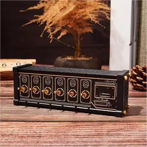 6 Port USB Switcher, Smart Voice Control Function, USB 2.0 Switch, Independent Control, Data Transmission, Button Switch, for Phones, Tablets, and Other Gadgets