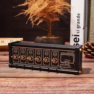 6 Port USB Switcher, Independent Control, Data Transmission, Button Switch, Smart Voice Control Function, for Phones, Tablets, and Other Gadgets