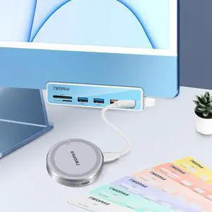 iMac USB C Hub with 2230 NVMe MagSafe SSD Enclosure