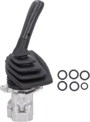 Excavator Joystick for Kobelco SK200 8, Excavator Joystick Assembly, Alloy Steel Excavator Joystick Controller Assembly Right Control Valve Replacement, Easy to Repair and Maintain