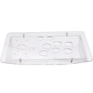 XIAO SHI MIN STORY Arcade Joystick DIY Kit, Transparent Acrylic Frame Box, Gaming Controller Fitting