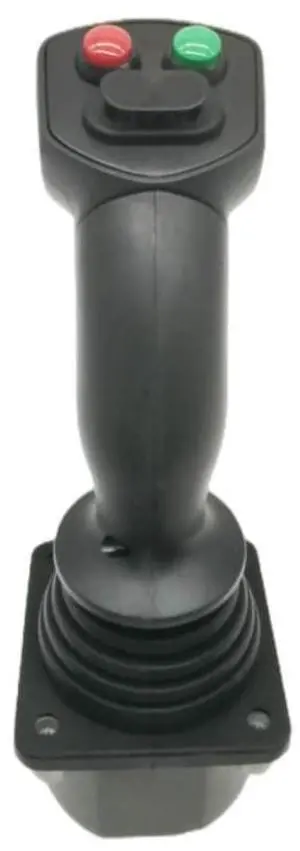 Industrial Joystick with Buttons and Rocker Switch (Analog Voltage Output)