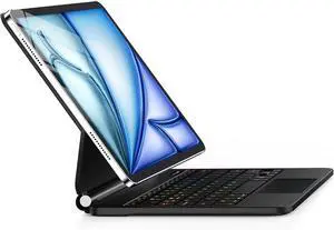 Keyboard Case for iPad Air 13 inch (M3 2025/M2, 2024),iPad Pro 12.9 inch (3/4/5/6th Gen)Magic-Style Magnetic  Floating Cantilever Stand  Backlit Keyboard Case with Multi-Touch Trackpad