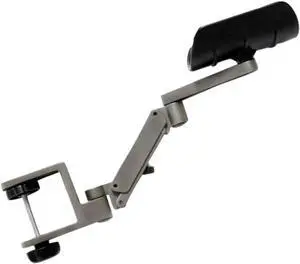 Adjustable Hand Rest for Computer Wrist Support Metal Bracket Mouse Pad Arm Support Grey