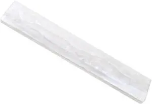 Elevate Wrist Comfort White Keyboard Wrist Rest Pad Gaming Accessory Pad