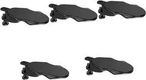 TEHAUX 5pcs Computer Desk Arm Rest Gaming Wrist Rest Arm for Desk Wrist Support for Keyboard Elbow Extender