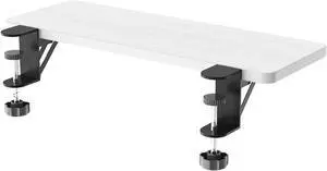 Clamp Keyboard Tray Ergonomic Premium Computer Wrist Rest Armrest, Easy to Assemble with No Screws or Scratches