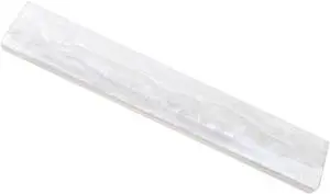 Keyboard Wrist Rest Pad Wrist Support Pad for Typing Comfort White Hand Rest Lightweight and Skid-preventing for Devices