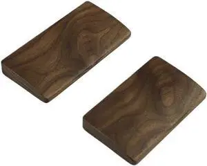 Wrist Rest Two-Handed Keyboard Wrist Rest, Walnut Wood Wrist Rest, Suitable for Office Study Game Typing Comfortable Keyboard Rest Wrist Pad