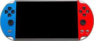 X12 Plus 7 inch Video Game Console Handheld Portable MP5, Built in 1000 Games,16GB Memory, Nostalgic Arcade Game Console with Joystick,Support GBC/GBA/NES/MD/SMC/SFC