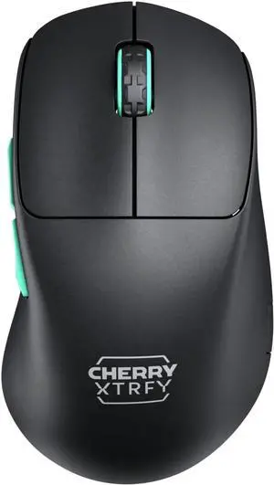 CHERRY XTRFY M64 Wireless | Ultra Light Ergonomic Gaming Mouse (M64, Black)