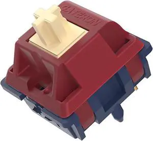 Gateron Quinn Keyboard Switches,Tactile 5-Pin Factory Pre-lubed 59gf Switches Suitable for MX Mechanical Gaming Keyboards (108PCS)