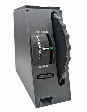 Full Size Elevator Trim Wheel Controller Analog Axis for Flight Simulators PC/Mac