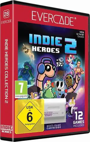 Blaze Evercade Indie Heroes Cartridge 2