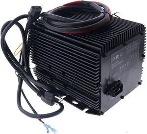 HOLDWELL 24V 25A Battery Charger 105739 105739GT Compatible with Genie Lift GS-1530 GS-1532 GS-1930 GS-1932 GS-2032 GS-2046 GS-2632 GS-2646 GS-3232 GS-3246 GS-4047 Skyjack JLG Scissor Lifts