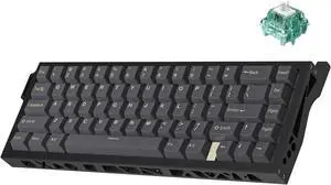 kutethy KY67 Pro Gaming Keyboard, 65% RGB Hall Effect Keyboard, 67 Keys with Gateron Magnetic Switches, Rapid Trigger, Adjustable Actuation