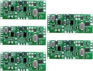 1~10PCS 3S 12V 3A 24W 36W Lithium UPS Module Charging Discharging Automatic Switching Uninterruptible Supply Board (Color: 5PCS)