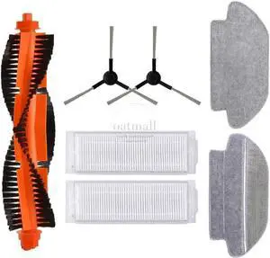 BIZOCA Repuestos para Robot Aspirador Mi Pro STYTJ02YM, Repuestos para Aspiradora LDS, Cepillo De Repuesto, Filtro De Trapo (Color : JL)