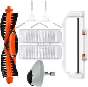 BIZOCA Repuestos para Robot Aspirador Mi Pro STYTJ02YM, Repuestos para Aspiradora LDS, Cepillo De Repuesto, Filtro De Trapo (Color : QKL)