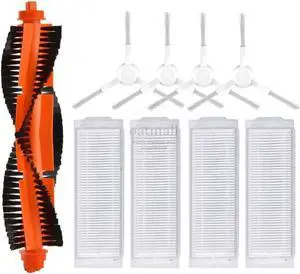 BIZOCA Repuestos para Robot Aspirador Mi Pro STYTJ02YM, Repuestos para Aspiradora LDS, Cepillo De Repuesto, Filtro De Trapo (Color : ZLL)