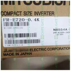 ONE New FR-E720-0.4K 220V 0.4KW with Warranty